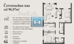 Cetvorosoban stan, Jagodina · 96m² · 176.000€ | SveNekretnine