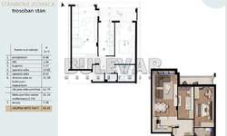Trosoban stan, Pantelej(Niš) · 69m² · 155.846€ | SveNekretnine