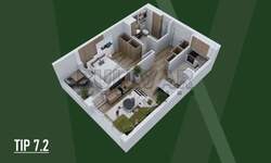 Dvosoban stan, Niš · 49m² · 115.696€ | SveNekretnine