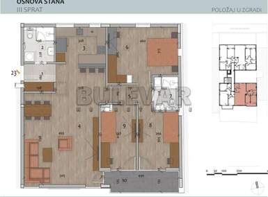 Troiposoban stan, Čair · 99m² · 326.700€ | SveNekretnine