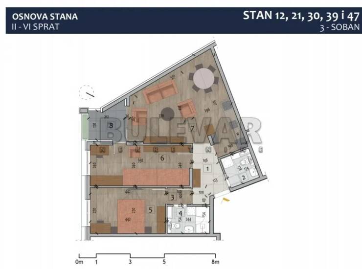 Stan Niš, Centar – fotografija 5