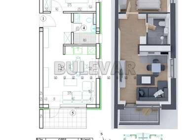 Jednoiposoban stan, Soko banja · 36m² · 62.650€ | SveNekretnine