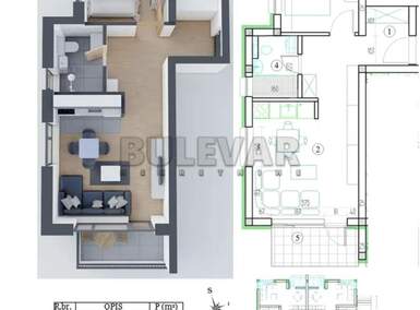 Jednoiposoban stan, Soko banja · 37m² · 65.350€ | SveNekretnine