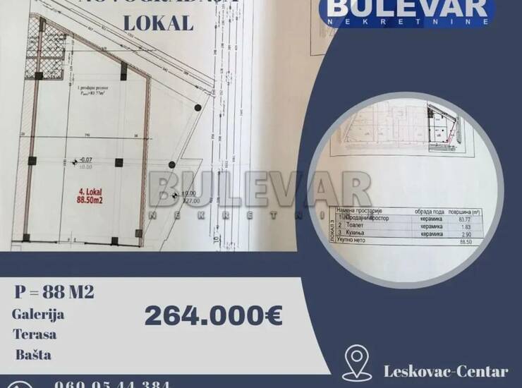 Poslovni prostor / Lokal Leskovac, Centar – fotografija 7