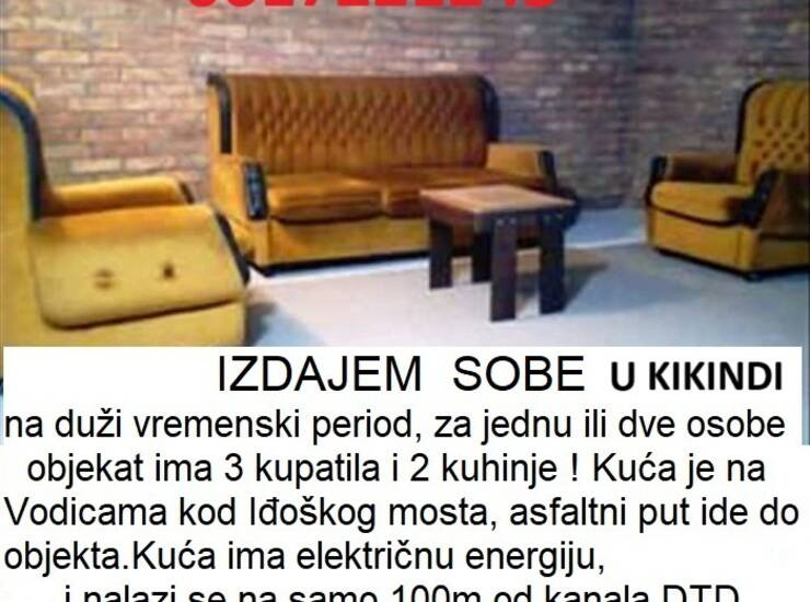 Stan Kikinda, Vodice – fotografija 1