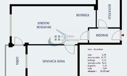 Dvosoban stan, Železnik · 32m² · 82.000€ | SveNekretnine