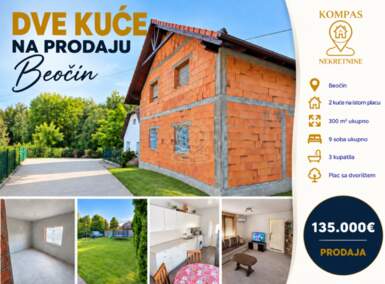 Kuća, Beočin · 300m² · 135.000€ | SveNekretnine