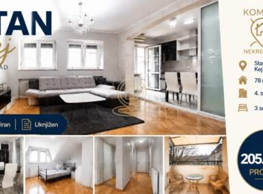 Trosoban stan, Novi Sad · 78m² · 205.000€ | SveNekretnine