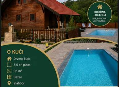 Kuća, Zlatibor · 96m² · 1.300€ | SveNekretnine
