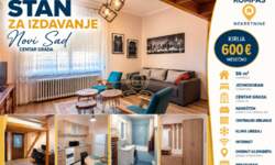 Jednosoban stan, Novi Sad · 56m² · 600€ | SveNekretnine
