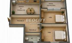 Trosoban stan, Novi Sad · 69m² · 155.250€ | SveNekretnine