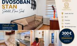Dvosoban stan, Novi Sad · 30m² · 300€ | SveNekretnine