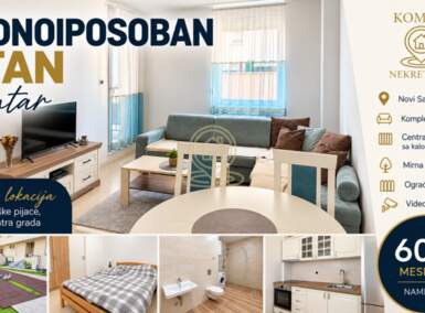 Stan, Novi Sad · 44m² · 600€ | SveNekretnine