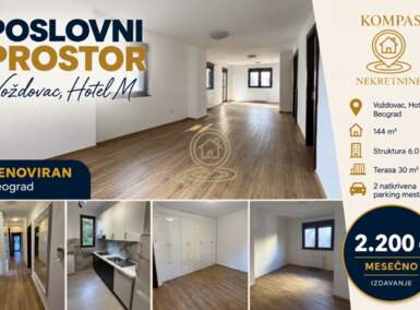 Poslovni prostor / Lokal · 144m² · 2.200€ | SveNekretnine