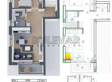Jednoiposoban stan, Soko banja · 40m² · 68.320€ | SveNekretnine