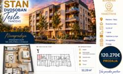 Dvosoban stan, Pančevo · 52m² · 120.270€ | SveNekretnine