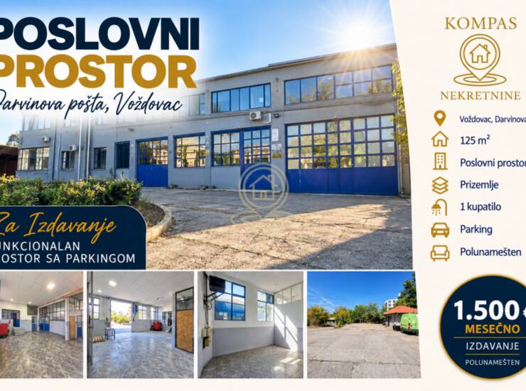 Poslovni prostor / Lokal Beograd, Darvinova pošta – fotografija 1