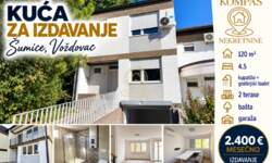 Kuća, Šumice · 120m² · 2.400€ | SveNekretnine