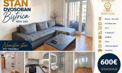 Dvosoban stan, Novi Sad · 39m² · 600€ | SveNekretnine