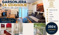 Garsonjera, Novi Sad · 25m² · 350€ | SveNekretnine
