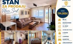Dvoiposoban stan, Novi Sad · 60m² · 194.000€ | SveNekretnine