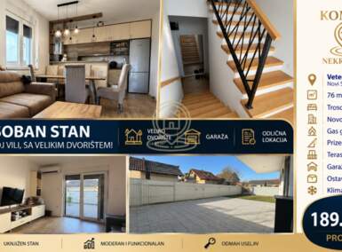 Trosoban stan, Novi Sad · 76m² · 189.000€ | SveNekretnine