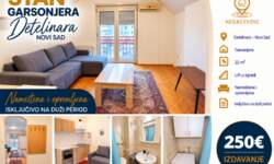 Garsonjera, Novi Sad · 22m² · 250€ | SveNekretnine