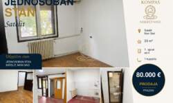 Jednosoban stan, Novi Sad · 33m² · 80.000€ | SveNekretnine