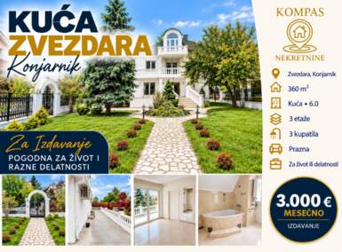 Kuća, Konjarnik · 360m² · 3.000€ | SveNekretnine