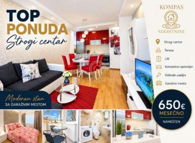 Jednoiposoban stan, Novi Sad · 42m² · 650€ | SveNekretnine