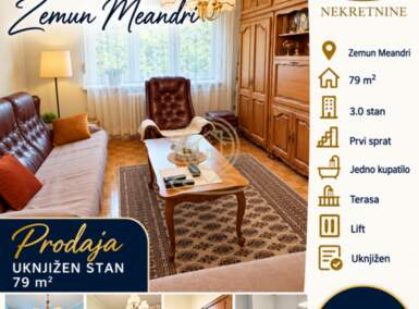 Trosoban stan, Meandri · 79m² · 240.000€ | SveNekretnine