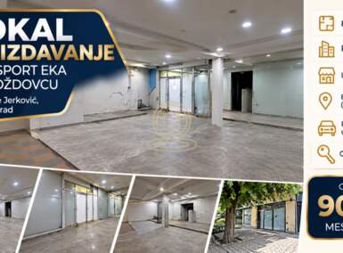 Poslovni prostor / Lokal, Beograd · 80m² · 900€ | SveNekretnine