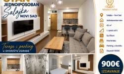 Stan, Novi Sad · 45m² · 900€ | SveNekretnine