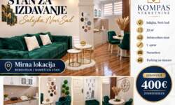 Jednosoban stan, Novi Sad · 23m² · 400€ | SveNekretnine