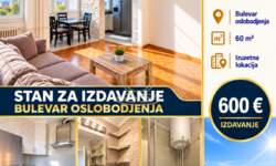 Dvosoban stan, Novi Sad · 60m² · 600€ | SveNekretnine