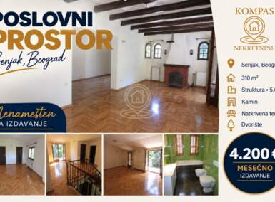 Poslovni prostor / Lokal, Senjak · 310m² · 4.200€ | SveNekretnine