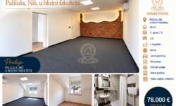 Dvosoban stan, Niš · 40m² · 78.000€ | SveNekretnine