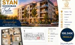 Dvosoban stan, Pančevo · 47m² · 108.240€ | SveNekretnine