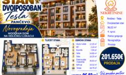 Dvoiposoban stan, Pančevo · 96m² · 201.650€ | SveNekretnine