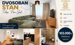 Dvosoban stan, Novi Sad · 42m² · 135.000€ | SveNekretnine