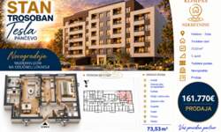 Trosoban stan, Pančevo · 73m² · 161.770€ | SveNekretnine