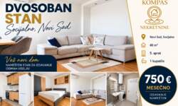 Dvosoban stan, Novi Sad · 40m² · 750€ | SveNekretnine
