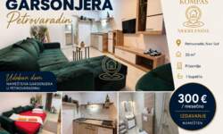 Garsonjera, Petrovaradin · 30m² · 300€ | SveNekretnine