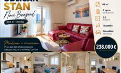 Dvosoban stan, Beograd · 48m² · 238.000€ | SveNekretnine