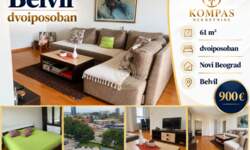 Dvoiposoban stan, Beograd · 61m² · 900€ | SveNekretnine