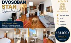 Dvosoban stan, Sajam · 51m² · 153.000€ | SveNekretnine