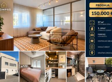 Dvoiposoban stan, Novi Sad · 57m² · 150.000€ | SveNekretnine