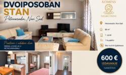 Dvoiposoban stan, Petrovaradin · 85m² · 600€ | SveNekretnine