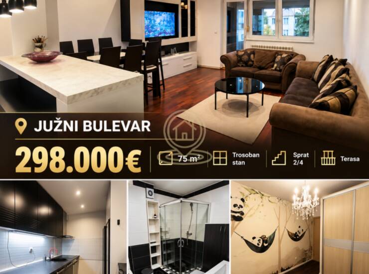 Stan Beograd, Južni bulevar – fotografija 1