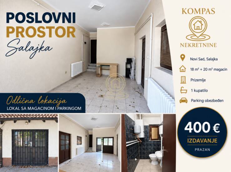 Poslovni prostor / Lokal Novi Sad – fotografija 1